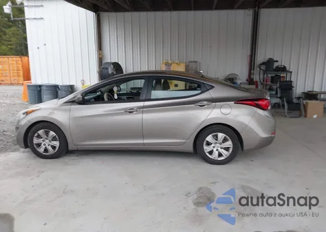 2016 Hyundai Elantra Se из США, поврежденный, VIN 5NPDH4AE2GH703902